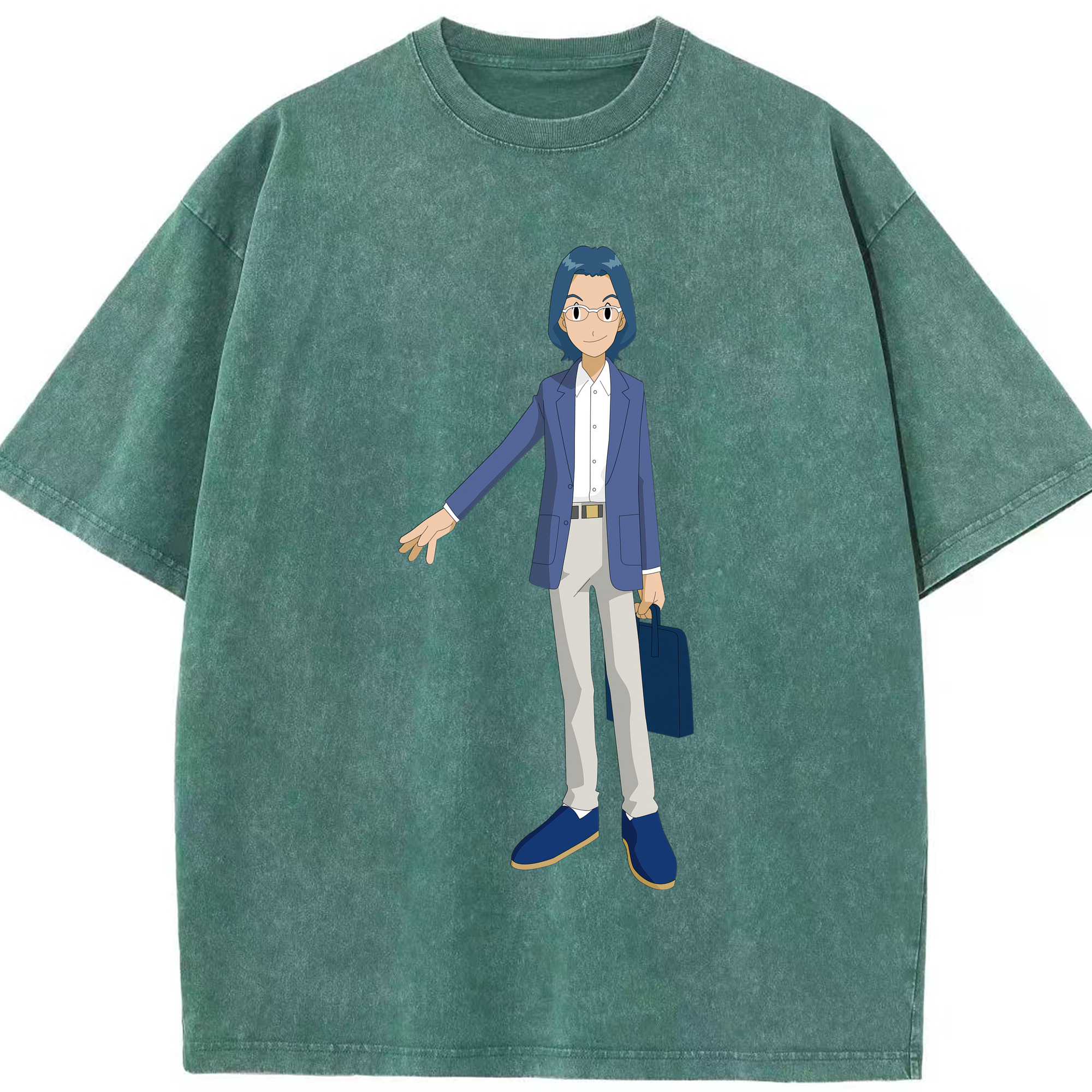 （画像用） Digimon デジタルモンスター/デジモン 綿100% ヴィンテージ風 半袖Tシャツ（フロントプリント）